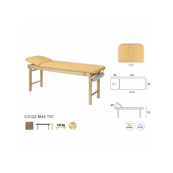 Table d'examen bois ECOPOSTURAL C3125