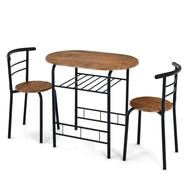 Table et Chaises de Cuisine Table et 2 Chaises Table et Chaises Salle à Manger MDF Café