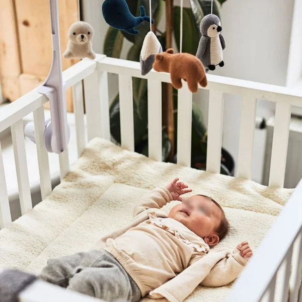 Tapis de jeu Teddy blanc