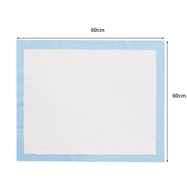 Tapis éducateurs pour Chiot 5 Couches Lot de 100 Tapis Absorant pour Animaux 60x60CM