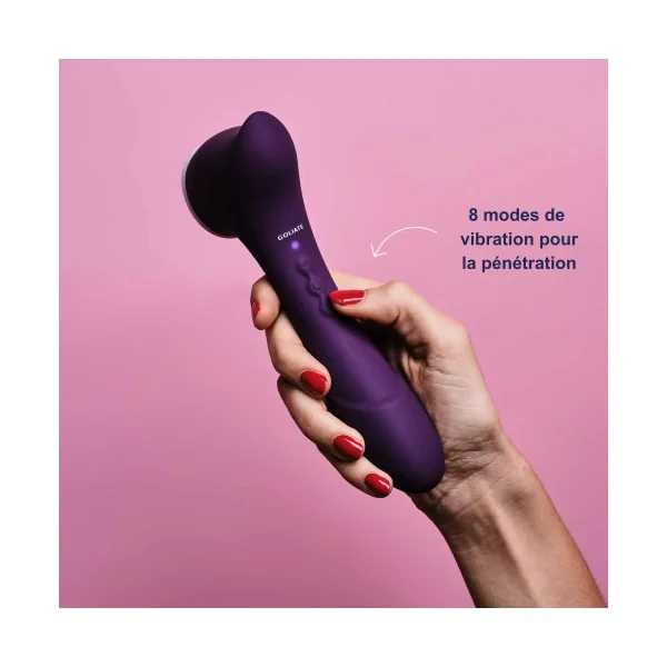 The Amazing - 2 en 1 - Vibromasseur et suceur de clitoris