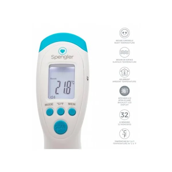 Thermomètre sans contact Tempo Easy