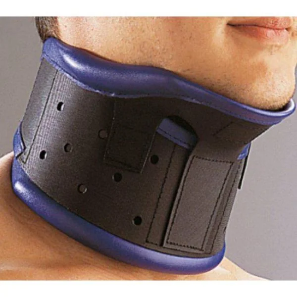 THUASNE Ortel C3 - Collier Cervical Rigide + Mentonnière, Réglable en Hauteur - Maintien Ferme du R