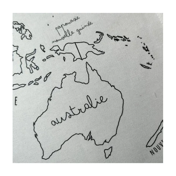 Toile murale du monde