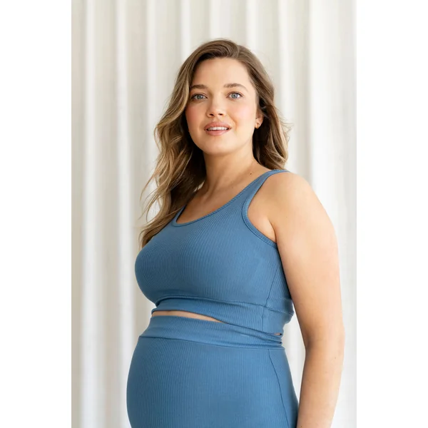 Top ANDRÉA - bleu daisy
