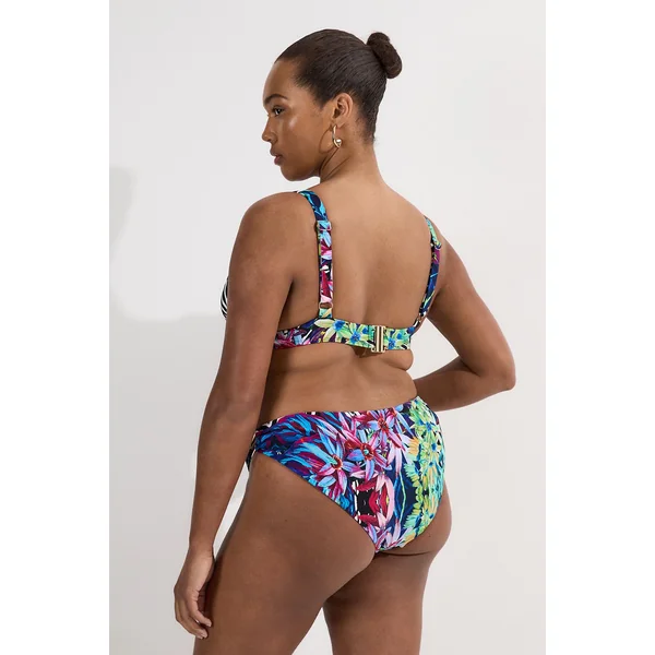 Top Bikini Décolleté Tropical Floral Grande Taille