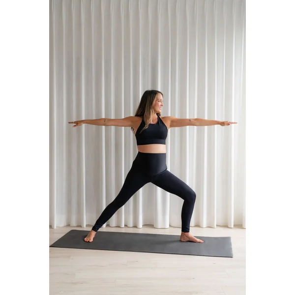 Top de yoga - noir
