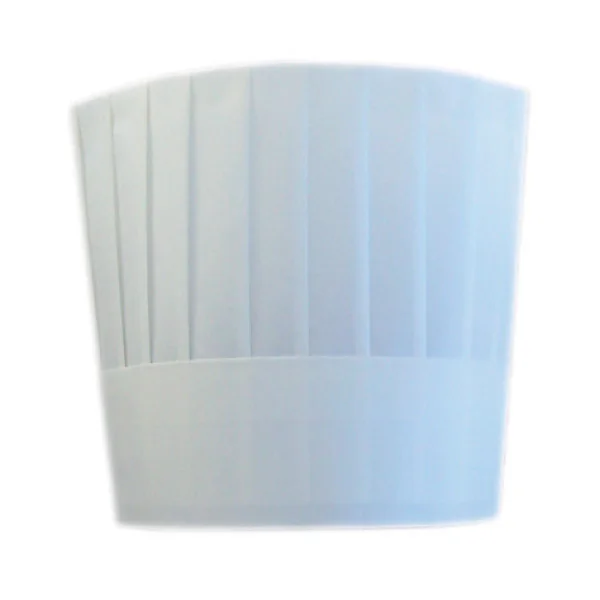 TOQUES AJUSTABLES CLASSIQUES 23 CM BLANC AIRLAID (10 UNITÉ) - Garcia de Pou