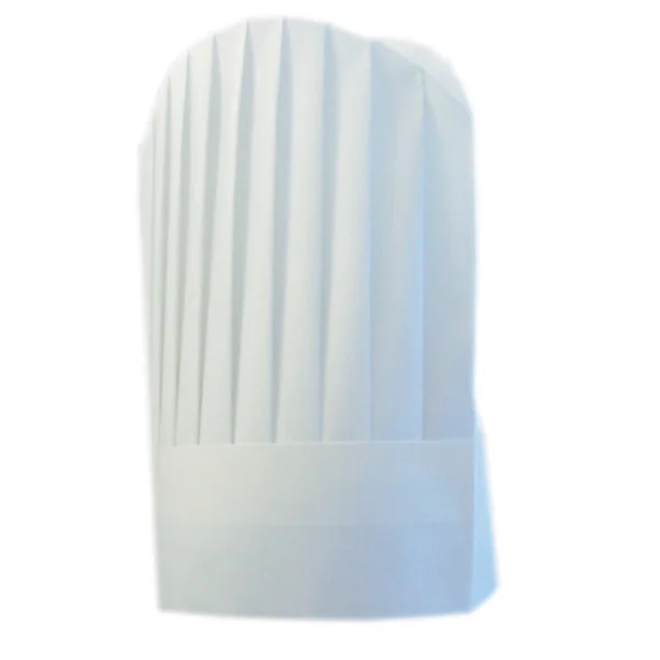TOQUES CONTINENTAL CHEF"S "ROUND TOP" 31 CM BLANC AIRLAID (10 UNITÉ) - Garcia de Pou