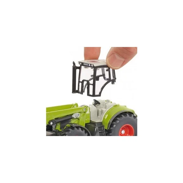 Tracteur Claas avec remorque