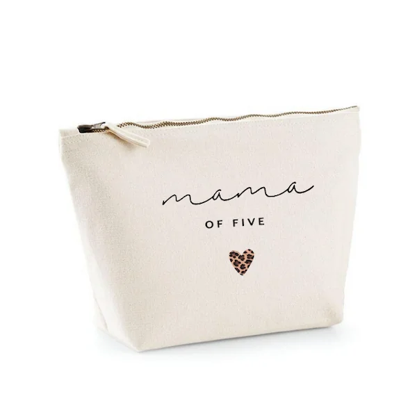Trousse coton personnalisée Léopard