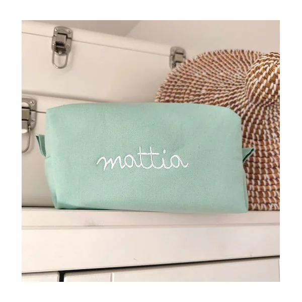Trousse de toilette personnalisée (27 tissus)