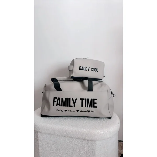 ✨ Trousse de Toilette Personnalisée DADDY COOL - Parce qu’un papa stylé mérite aussi ses essentiels bien rangés.