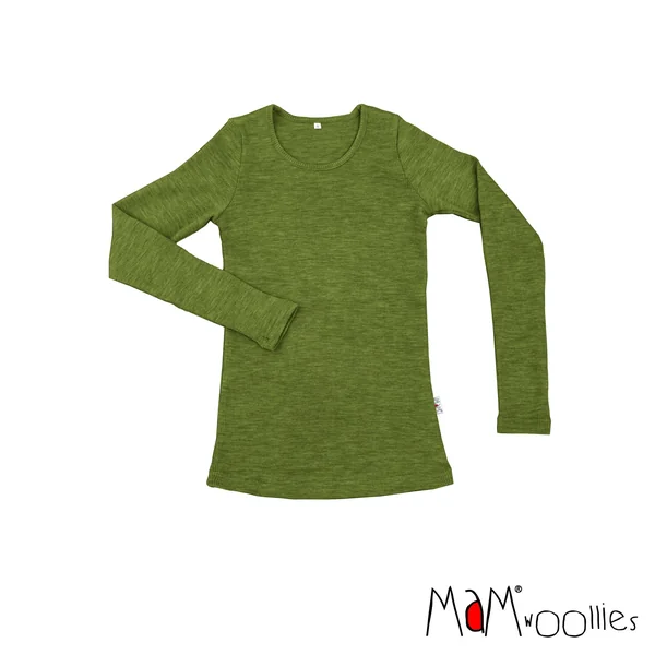 T-shirt laine mérinos MaM manches longues femme et ado – Coloris 2025/26
