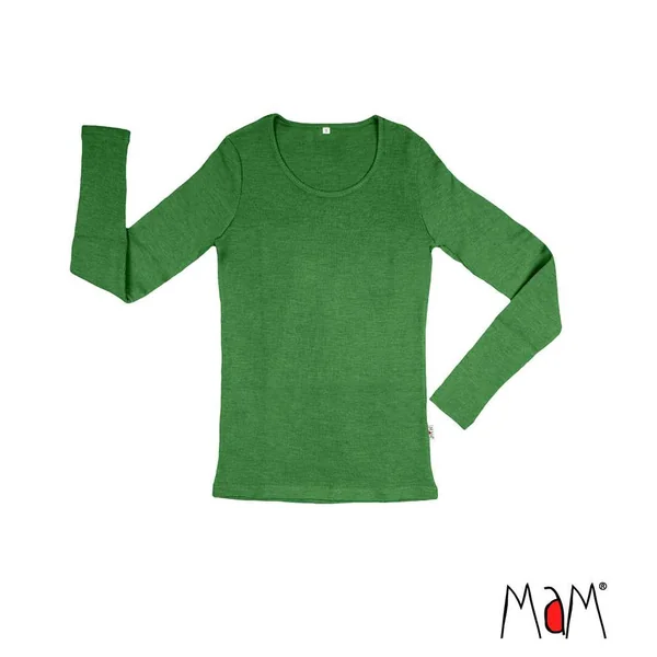 T-shirt laine mérinos MaM manches longues femme et ado – Coloris 2025/26