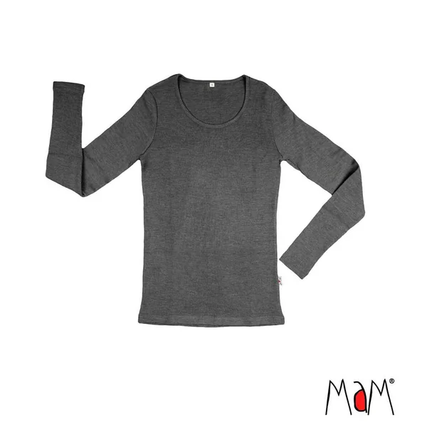 T-shirt laine mérinos MaM manches longues femme et ado – Coloris 2025/26