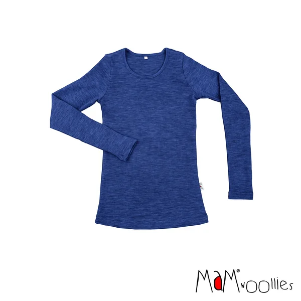 T-shirt laine mérinos MaM manches longues femme et ado – Coloris 2025/26