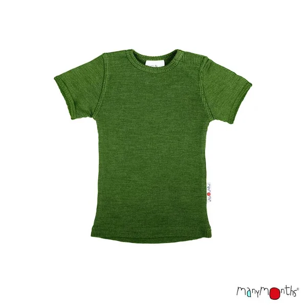 T-shirt mérinos ManyMonths manches courtes enfant