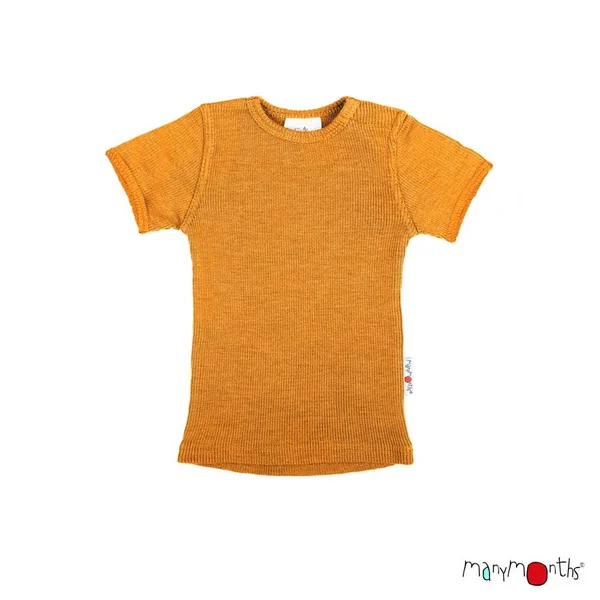 T-shirt mérinos ManyMonths manches courtes enfant