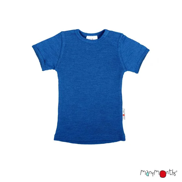 T-shirt mérinos ManyMonths manches courtes enfant