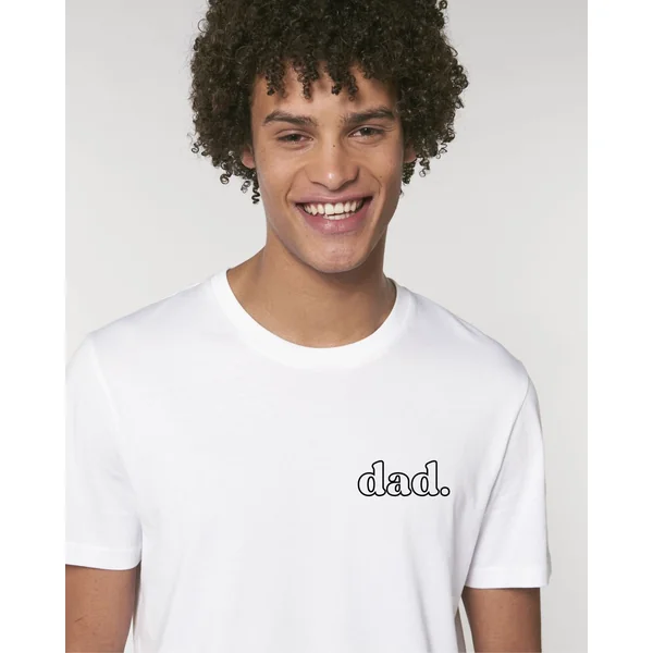 T-shirt pour papa dad. coton biologique