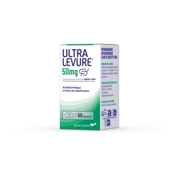 Ultra Levure 50 mg x 50