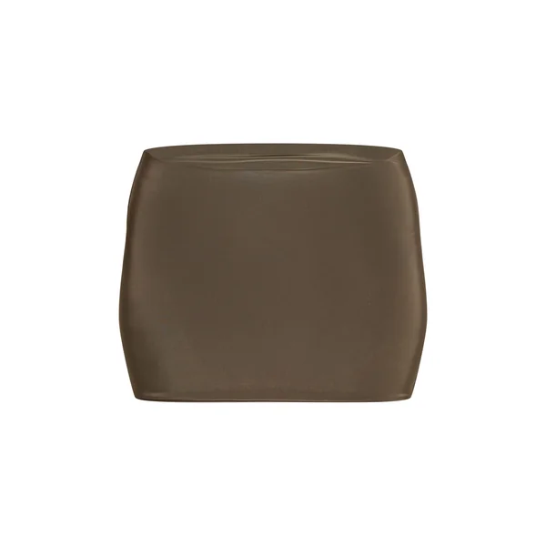 Vert Olive Jupe Midi Moulante En Tissu Slinky Shape