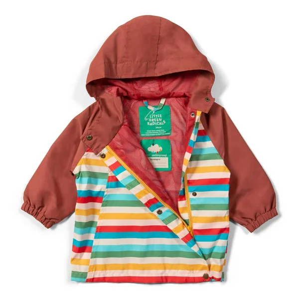 Veste coupe-vent recyclé pour enfant - Little Green Radicals