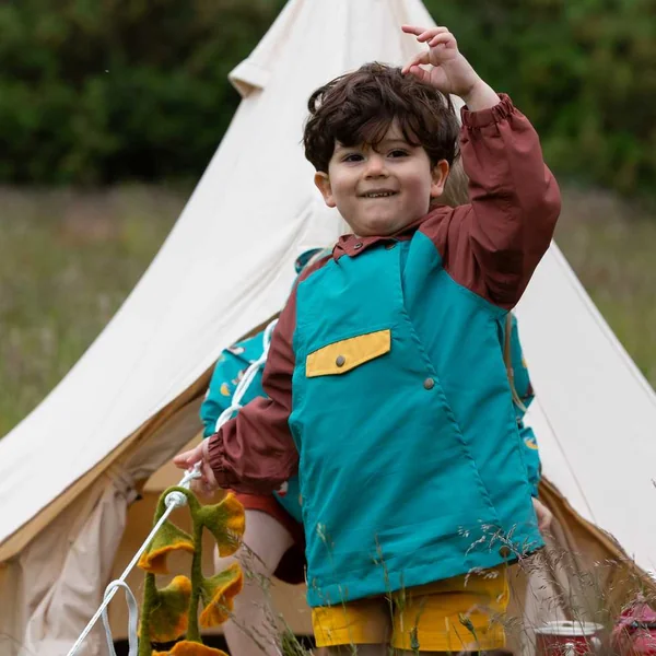 Veste coupe-vent recyclé pour enfant - Little Green Radicals