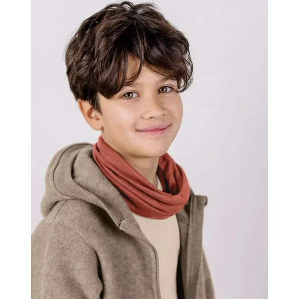 Veste polaire enfant à capuche et zip - pure laine bio ENGEL NATUR