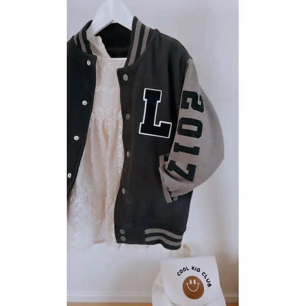 Veste Teddy Noire Enfant Personnalisée – Style et Confort