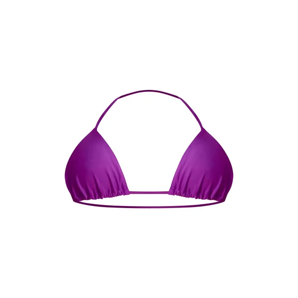 Violet Haut De Bikini Triangle Mix & Match
