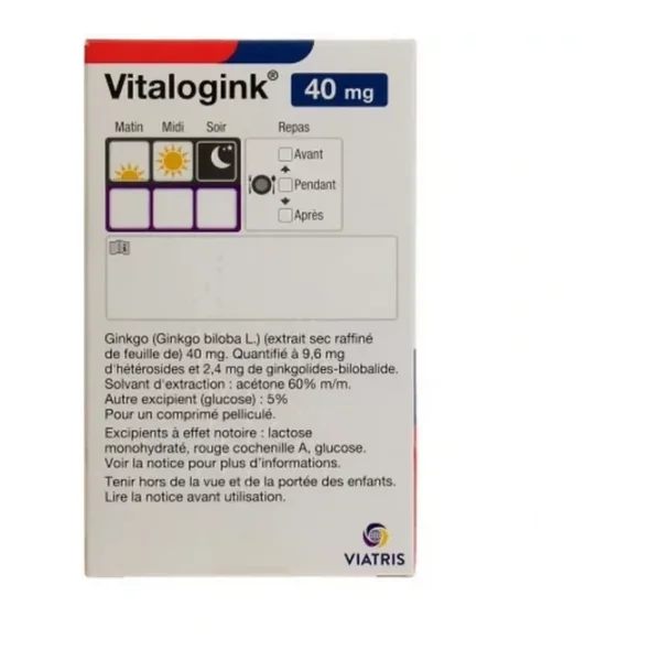Vitalogink Mylan Viatris 40 mg x 90